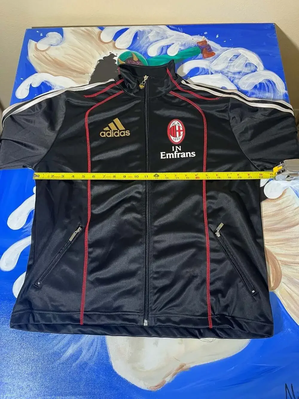 Adidas 2010-2011 AC Milan Track Jacket